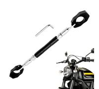 Motorcycle Stabilizer Bar - Modified Handle Brace, Aluminum Alloy Crossbar | Reinforced Mount Designs, Touring Accessory Setup, Led Light Base Support, Mobile Phone Holder Fitment, Motorbike Dashboard
