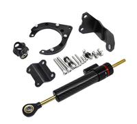 Motorcycle Stabilizer Dampers FOR Ya&ma&ha FOR MT07 FZ07 2020-2023 Steering Damper Bracket Mounting Support Motorcycle Steering Stabilizer(Black-B)