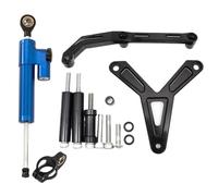 Motorcycle Stabilizer Dampers For YA&MA&HA For Tracer 900 GT 2021-2023 Motorcycle Steering Damper Stabilizer Bracket Mounting Support Kit(Blue)
