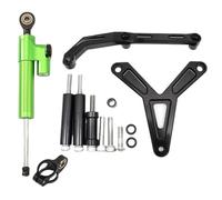 Motorcycle Stabilizer Dampers For YA&MA&HA For Tracer 900 GT 2021-2023 Motorcycle Steering Damper Stabilizer Bracket Mounting Support(Green)