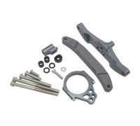 Motorcycle Stabilizer Linear Dampers Mounting Support Steering Damper Bracket Set for FZ1 For FAZER 2006-2015 Motorbike Stabilizer(A Color-t)