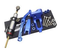 Motorcycle Stabilizer Steering Damper With Mounting Bracket Kit For MT-09 Tracer MT 09 Tracer MT09 Tracer 2015 2016 2017 Steering Dampers Stabiliser(Color 7)