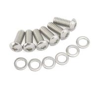 Motorcycle Stainless For Derby Cover Allen Screw Bolt & Washers For Harley Big Twin Touring Dyna Softail 1999-up Sportster XL XR 2004-2022