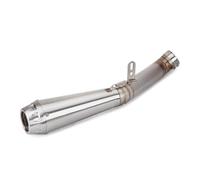 Motorcycle stainless steel exhaust pipe tailpipe For RSV4 RSV-4 2009-2014 muffler