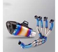 Motorcycle Stainless Steel External Front Section Large Head Tail Exhaust Pipe For Ninja For Z900 2017-2020 S1000R(Style 3)