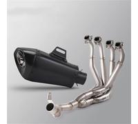 Motorcycle Stainless Steel External Front Section Large Head Tail Exhaust Pipe For Ninja For Z900 2017-2020 S1000R(Style 2)