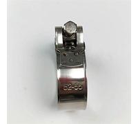 Motorcycle Stainless Steel Universal Exhaust Banjo Clamp Clip For Slip-on Type Motorcycle Muffler Silencer 48-51mm 60-63mm