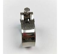 Motorcycle Stainless Steel Universal Exhaust Banjo Clamp Clip For Slip-on Type Motorcycle Muffler Silencer 48-51mm 60-63mm