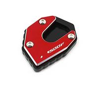 Motorcycle stand extender Motorcycles For CB650F CBR650F CB500F CB500X Motorcycle Kickstand Enlarger Support Plate Foot Side Stand Extension(Cb500f Red)