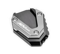 Motorcycle Stand Extension Pad For ADV350 2021-2026 CNC Side Stand Foot Extension Pad Kickstand Enlarger Plate Enlarge Support Plate(Titanium)