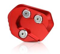 Motorcycle Stand Extension Pad For For CB1000R 2018-2023 Kickstand Extender Side Foot Stand Extension Pad Enlarge Support Plate(RED)