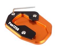 Motorcycle Stand Extension Pad For Harley Pan America 1250 RA1250 S ADV 2020-2024 Support Plate Enlarge Anti-skid Base Enlarge Support Plate(Orange)