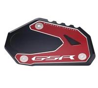Motorcycle Stand Extension Pad Motorcycle Kickstand Pads For GSR 750 2011-2016 2014 2015 Side Bracket Pad Motorbike Stand Enlarger Plate Foot Accessory