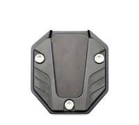 Motorcycle Stand Extension Pad Motorcycle Replacement Foot Support Extender Side Bracket Extended Pad Plate Riding Kit Installation No Yawn Accessories
