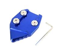Motorcycle stand pad For K&AWASAK&I V&ulca&n S VN650 VN 650 2015-2018 Motorcycle CNC Kickstand Foot Side Stand Extension Pad Support Plate Enlarge(Blue-2)