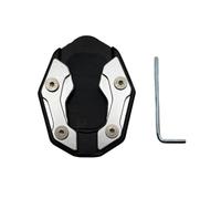 Motorcycle stand pad Motorcycle Side Stand Cover Aluminum Alloy Motorcycle Stands Pad Universal Bicycle Foot Extension Kickstand Accessories
