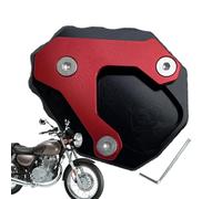 Motorcycle Stand Plate | Motorcycle Parts - Side Stand Accessory with Non-Slip Base for Camping, Paths and Lawn Parking