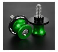 Motorcycle stand slider For CBR500RR 2012 2013 2014 2015 2016 2017 2018 2019 2020 2021 2022 CNC Swingarm Spools Slider Rear Stand Screws(Green 8MM)