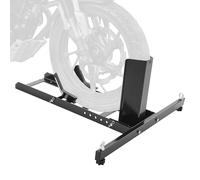 Motorcycle Stand Wheel Chock Front Real 15"-22" Motorbike Storage Van Transport