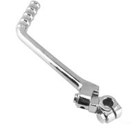 Motorcycle Start Lever Silver Kick Pedal For Modification Parts Robust Build Quick Install Design Wear Resistant For Surface For General Fitment For Various Bike Models Scooter Use(silver)