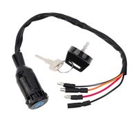 Motorcycle Start Switch Compatible With For FourTrax 300 For TRX300 1990-2000 Motorcycle Lock Plug Ignition Key Switch OEM: 35191-HC4-670