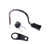Motorcycle Start The Ignition Switch Lock Key With Bracket For Most 50cc 70cc 90cc 110cc 150cc Accessories