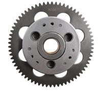 Motorcycle Starter Clutch Gear Assy Kit One Way Bearing Fits XV400 XV500 XV535 Virago Compatible With 22U-15580-00-00(Stsrter Clutch Assy)