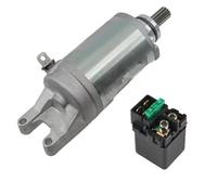 Motorcycle Starter Motor Engine Starting For Kawasaki For Ninja ZX6R ZX600 1998-2002 For ZZR600 ZZ-R600 2005-2008 OEM 21163-1304 Starter Motor Relay Set Compatible