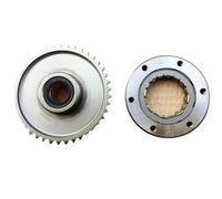 Motorcycle Starter Pinion Motorcycle Engine Starter Clutch Set Fit For Regal Raptor DD350 DD350E-6C DD350E-6D DD250E-9A DD250G-2N Start Clutch Motorcycle Starter Drive Assembly(1 Set)