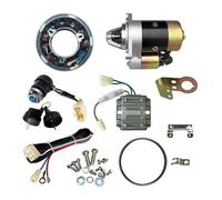 Motorcycle Starter Solenoid For Yanmar L100 10HP 186F Diesel Engines Starter Motor Electric Start Conversion Kit