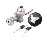 Motorcycle Starter Switches For For Nmax 155 2015 2016 2017 2018 2019 Motorcycle Ignition Switch Lock Gas Cap Cover Set For FitMotorcycle Accessories