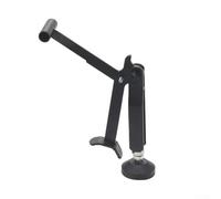 Motorcycle Starting Frame Folding Parking Stand with Adjustable Screw Height and Anti Skid Rubber Base for Enhanced Stability and Safety