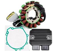 Motorcycle Stator Coil For Kawasaki ZX1000 For Ninja ZX-10R 2008 2009 2010 Generator Stator Coil + Voltage Regulator Rectifier With Gasket Moto Parts