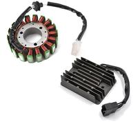 Motorcycle Stator Coil For Suzuki For GSXR600 For GSXR750 For GSXR1000 2000-2003 Engine Stator Coil+Voltage Regulator Rectififor ER With Gasket Moto Parts(B)