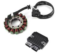 Motorcycle Stator For Kawasaki For NINJA ZX-6R ZX6R 2009 2010 2011 2012 2013 2014 Voltage Regulator Rectifier Stator Coil With Gasket(Dark Grey)