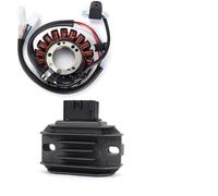 Motorcycle Stator For Suzuki LTZ400 Quadsport Z 400 2003-2006 2007 Engine Stator Coil Voltage Regulator Rectifier With Gasket(B)