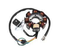 Motorcycle Stator Magneto Coil 1 Pcs Stator Magneto Generator 8 Pole 8 Coil 4 Wire Ignition Motorcycle For CG125cc CG150cc Clone Engines