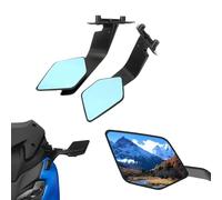 Motorcycle Stealth Winglets Side Mirror Rearview With Wind Deflector Fit For Yamaha T-Max 560 T-Max 560 Tech Max 2022-2024