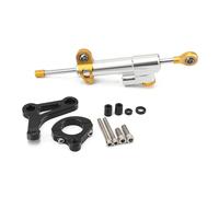 Motorcycle Steering absorber Compatible With For X-MAX 300 2017-2023 Motorcycle Adjustable Steering Stabilize Damper Bracket Mount Kit Steering Damper Shock