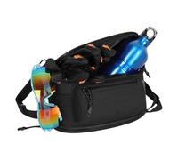 Motorcycle Steering Bag - Oxford Fabric Chain, Navigation | Multifunctional Organizer Case with Clear Window Pouch for Cell Phone Keys Wallet Travel Outdoor Storage Accessory Appliance