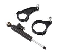 Motorcycle Steering damper For Kaabo Wolf For Warrior 11 / King Warrrior GT For GTR Steering Damper Bracket Mounting Kit Motorbike Accessories