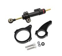 Motorcycle Steering damper For Kaabo Wolf For Warrior 11 / King Warrrior GT For GTR Steering Damper Bracket Mounting Kit Motorbike Accessories