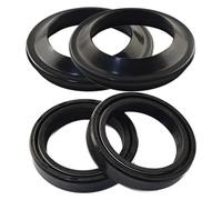 Motorcycle Steering Damper For YAMAHA For VMX1200 For VMax 1993-2007 YZF R1 2002-2008 R6 1999-2010 Motorcycle Front Fork Dust Seal Oil Stabilizer(Oil+dust Seal)