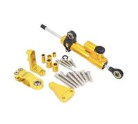 Motorcycle Steering Damper Motorcycles Directional Shock Damper Shock Absorber Stabilizer Steering Dampers For Aprilia For RS660 2021-2023(Yellow)