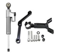 Motorcycle Steering Damper Stabilizer Bracket Mounting For Tr&iumph For STREET TRIPLE 765 S/R RS 2017-2023 Motorcycle Stabilizer(Gray)