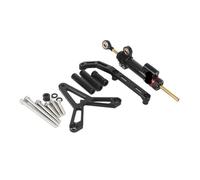 Motorcycle Steering Damper Stabilizer Ride Safe Handlebar Bracket For Ya&ma&ha For GT Tracer9 TRACER 9 2021-2023 Adjustable Steering Direction Dampers(Black-A)