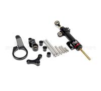 Motorcycle Steering Damper Stabilizer Universal Motorcycle Adjustable Steering Stabilize Damper Bracket Mount Set For Ho&n&da CBR650R 19-22 Modified Accessories(A 252mm)
