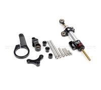Motorcycle Steering Damper Stabilizer Universal Motorcycle Adjustable Steering Stabilize Damper Bracket Mount Set For Ho&n&da CBR650R 19-22 Modified Accessories(B 252mm)
