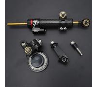 Motorcycle Steering Dampers Stabilize Damper Bracket Mounting Kit For Kawasaki For Ninja ZX6R ZX-6R ZX636 2005 2006 Steering Dampers Stabiliser(Color 2)