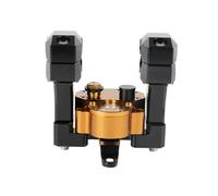 Motorcycle Steering Damping For CFMOTO 450MT IBEX 450 2024-2025 Damper Control Shock Absorber Reversed Riser Bracket Parts Damping Control Support(Color 2)